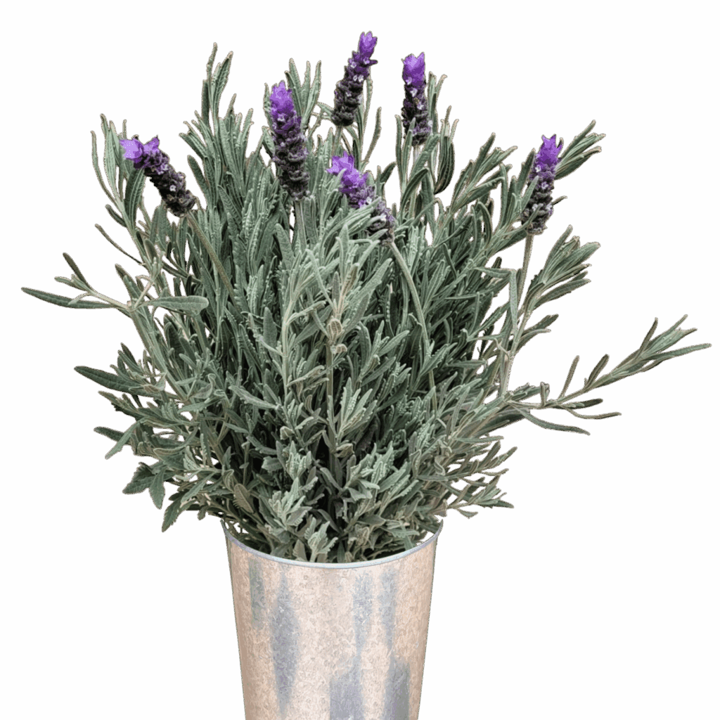 lavender flower & foliage